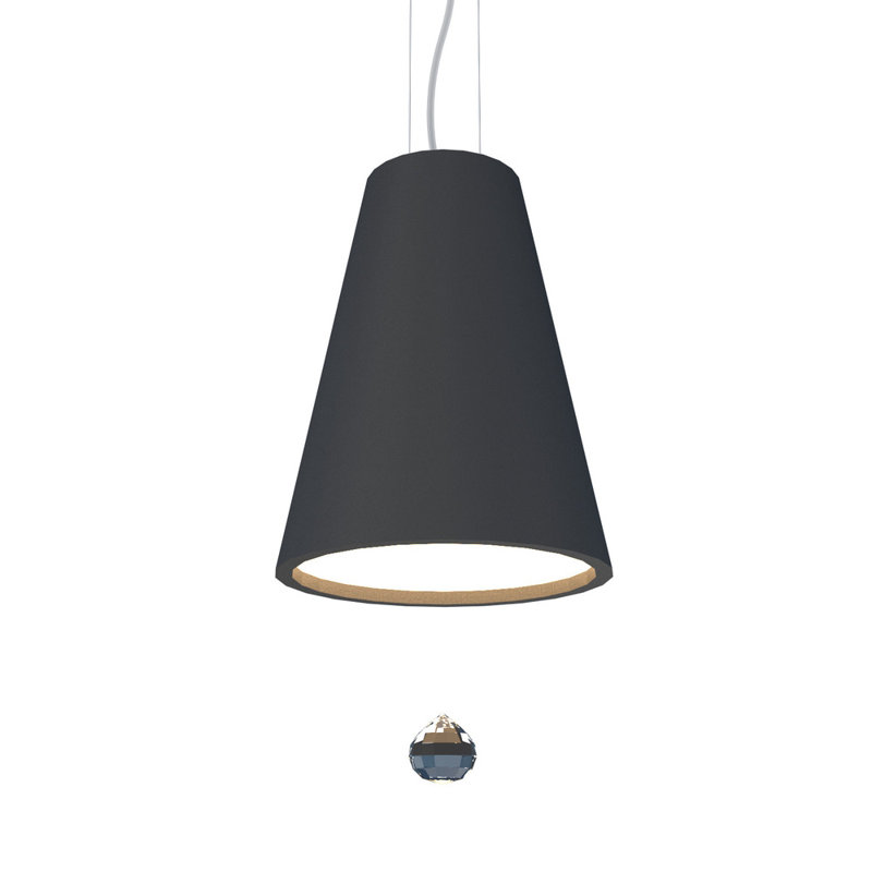 1 - Light LED Pendant, Imbuia, Imbuia, 4000
