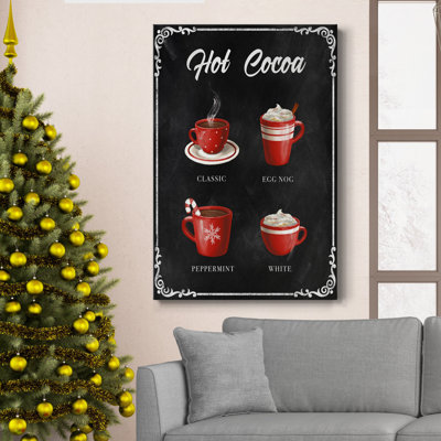 Hot Cocoa - Wrapped Canvas Print