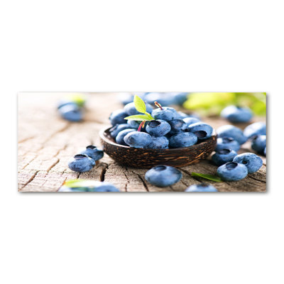 Blueberries - Wrapped Canvas Print