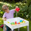 Kids 5-in-1 Grey Activity Table and Two Chairs Set