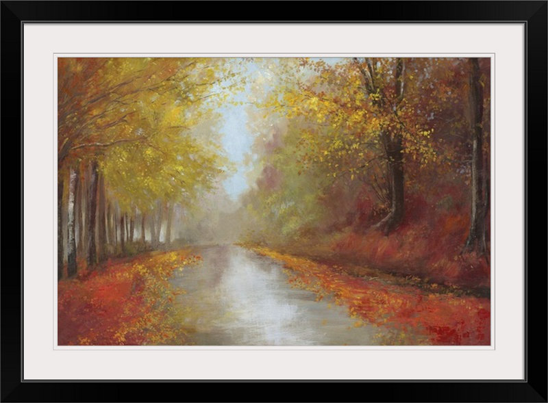 «Anjellica Brighter Days» par Asia Jensen, reproduction d'art, Cadre noir, H 24 po x l 32 po x P 1 po