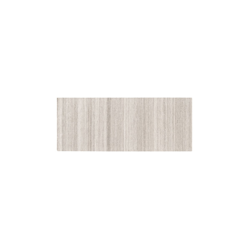 Rectangle KIVA Indoor/Outdoor Area Rug, Runner 2'6" x 6'6", Zinc Medley