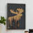 Forest Moose Wood Wall Decor