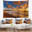 Tapisserie de soleil couleur paysage sur la plage-28495110