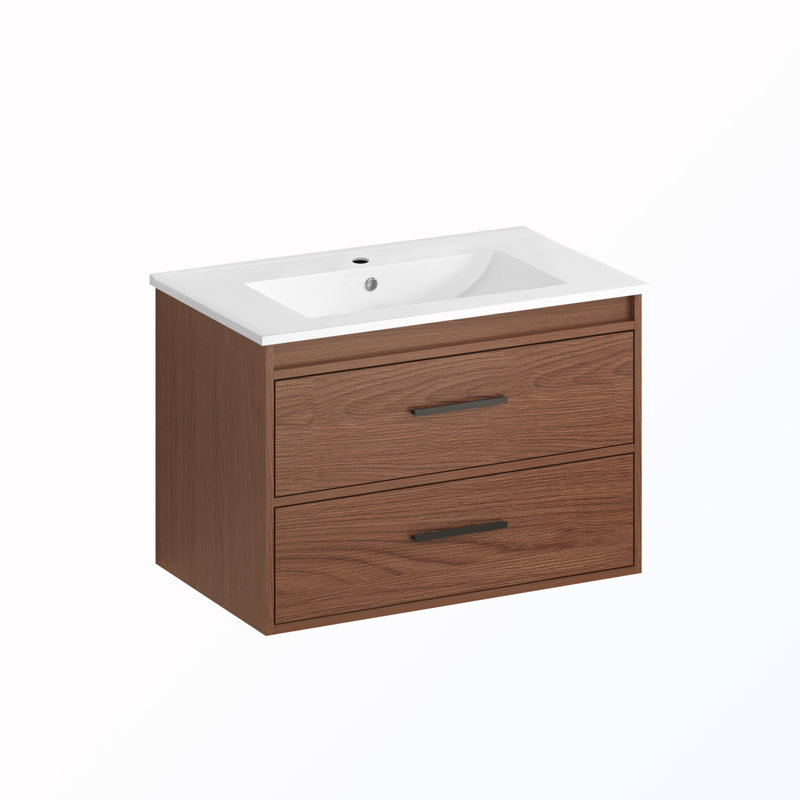 Meuble-lavabo avec 2 tiroirs
