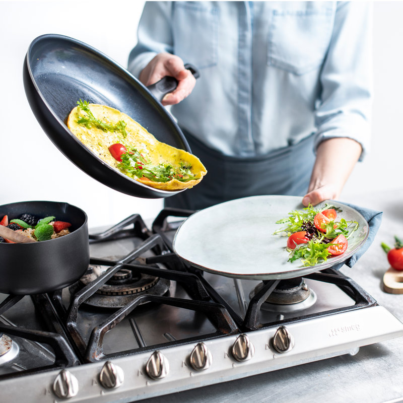 GreenPan Memphis Aluminium Non-Stick 3 Piece Saucepan Cookware Set