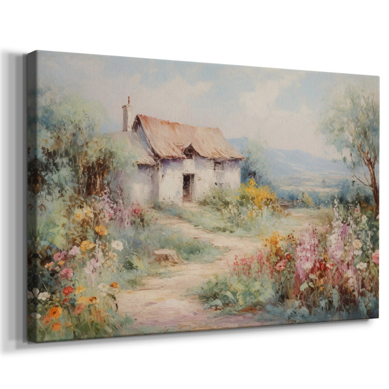 Paysages rétro-CXCVI -Galerie enveloppée Cavas, 8 x 12