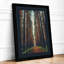 Forest Path to Light Scandinavian - Framed Print-1648174982-1648174983