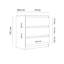 70 cm W Chest of 3 Drawers-1912447100