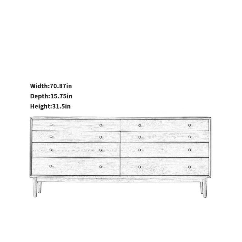 Retro And Simple TV Stand