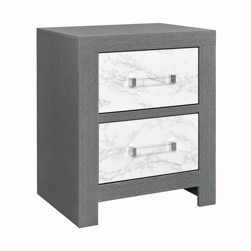 GREY NIGHTSTAND