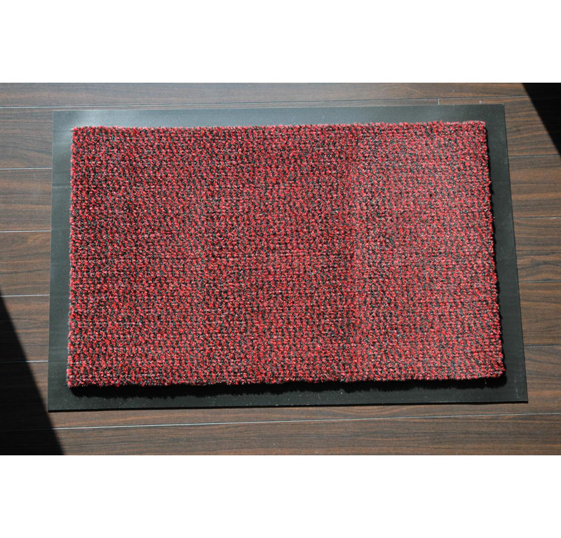 Faro Doormat, Red, Rectangular 90 x 120cm