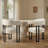 Haskett Upholstered Dining Armchair with metal legs-113257062
