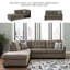 Canapé modulaire 2 pièces Jasmen-90630160-90630158