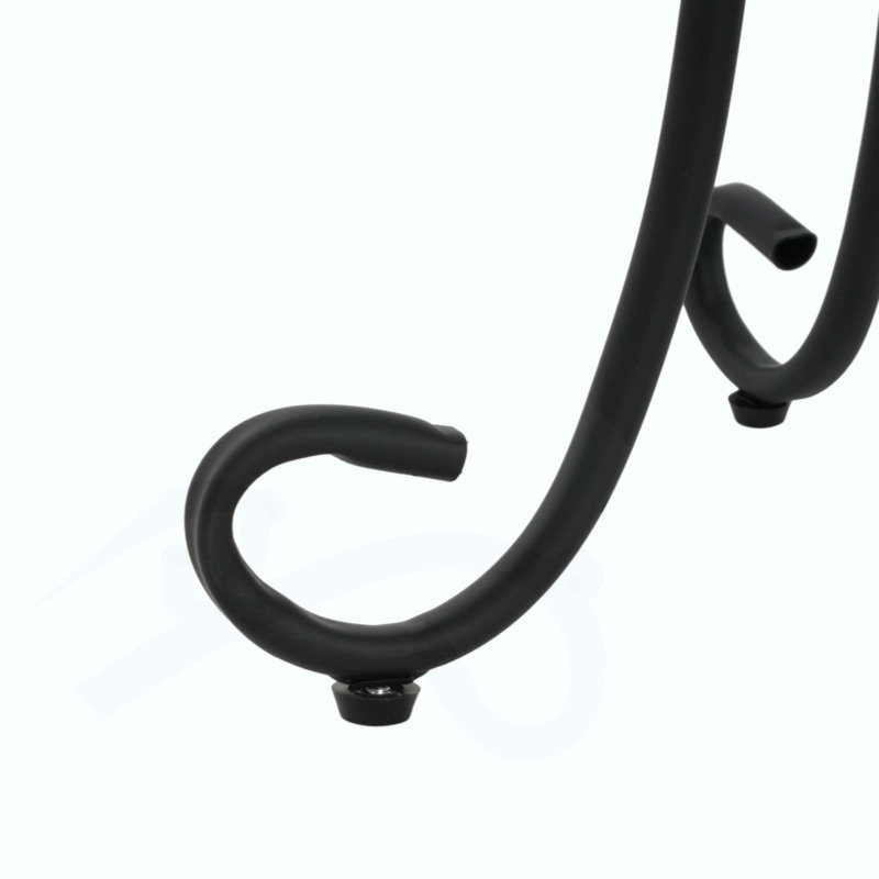 Table d'appoint de patio avec tablette