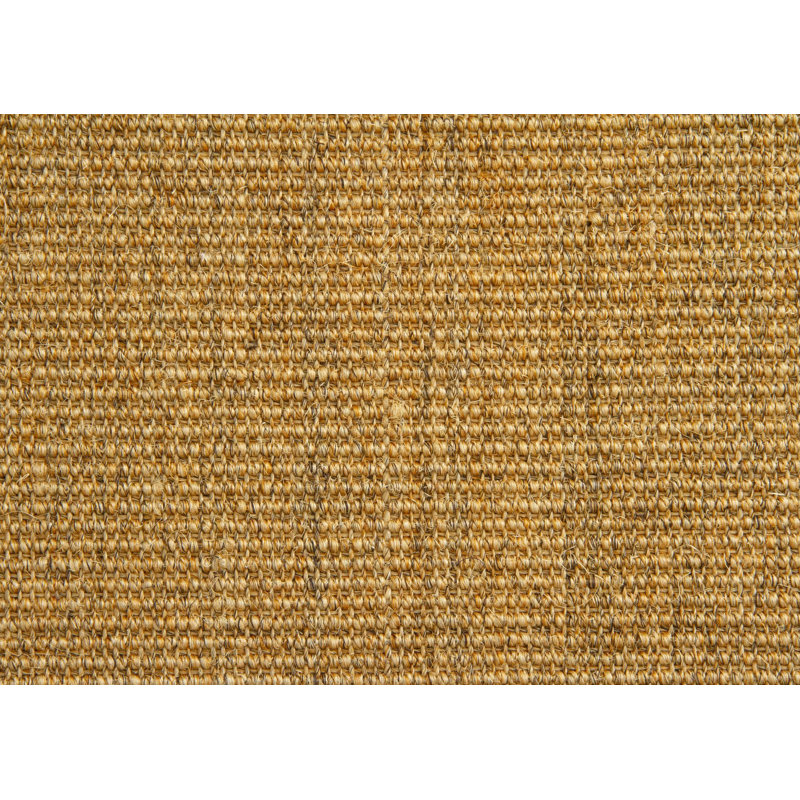 Vivianne Solid Colour Jute / Sisal Area Rug, Square 160cm