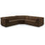 Canapé modulaire rembourré 148 po Iyaunna-90279131