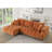 109" Channel Tufted Upholstered L-Shape Sectional Sofa Chaise-532550532-532550535-510887628