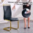 Rheese Modern Upholstered Faux Leather Cantilever Dining Chairs with Metal Frame (Set of 6)-1847051815-1818593101-1822942763