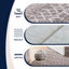 Tapis lavable à la machine Leila-571329219-571329240