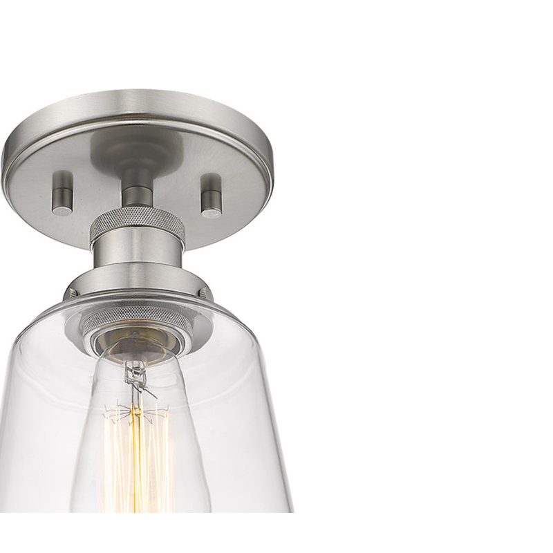 Donnybrook Glass Semi Flush Mount