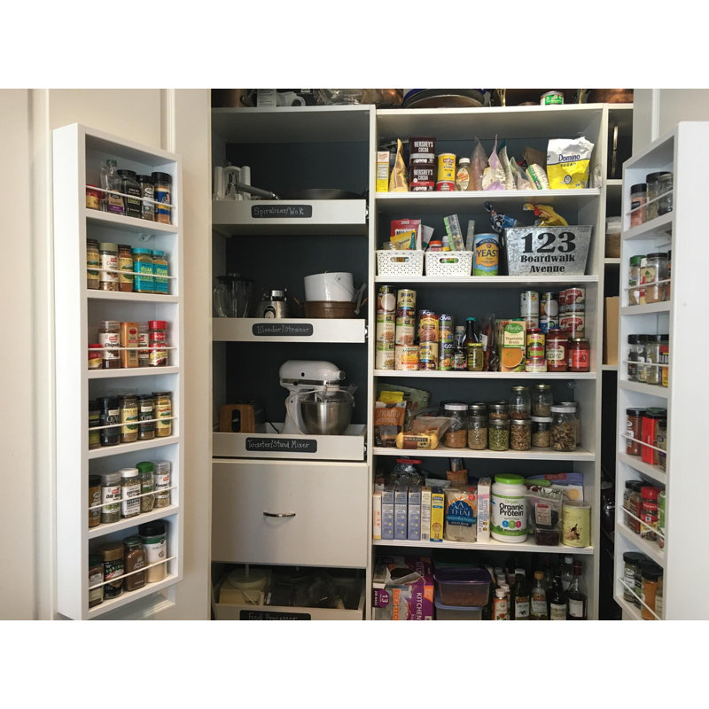 Mitchell Wall Spice Rack, Primed Gray