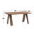 Rectangular Wooden Dining Table In Walnut Finish