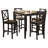 Skiatook 4 - Person Solid Wood Top Four Leg Dining Set