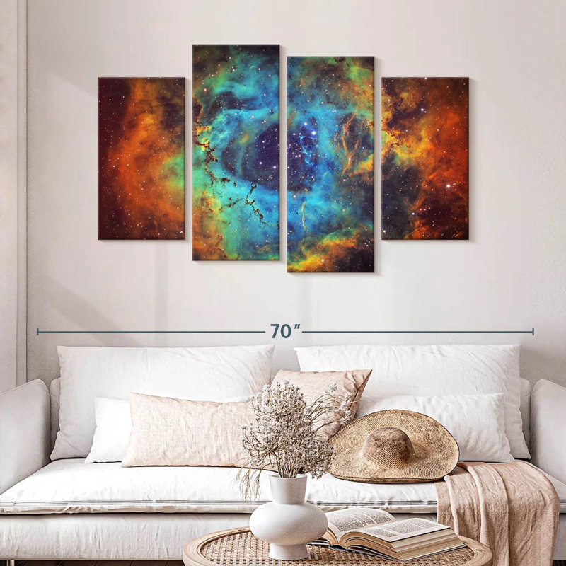 Oberle Celestial Nebula, 32" H x 52" W
