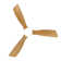 Bilon 52" Classic Wood Ceiling Fan with LED Light Kit, 3 Light Tone and 3 Fan Speed Remote Control