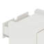 Table de chevet 20 po Coney en blanc (2 tiroirs)-1561290001