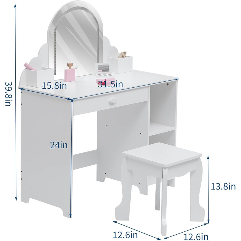 Dressing Table, White
