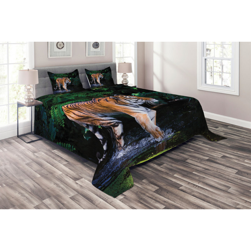 Eclectic Polyester Coverlet