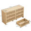 Armoire de rangement en forme d'arc 50,9 po - et spacieuse pour 6 tiroirs-844556077