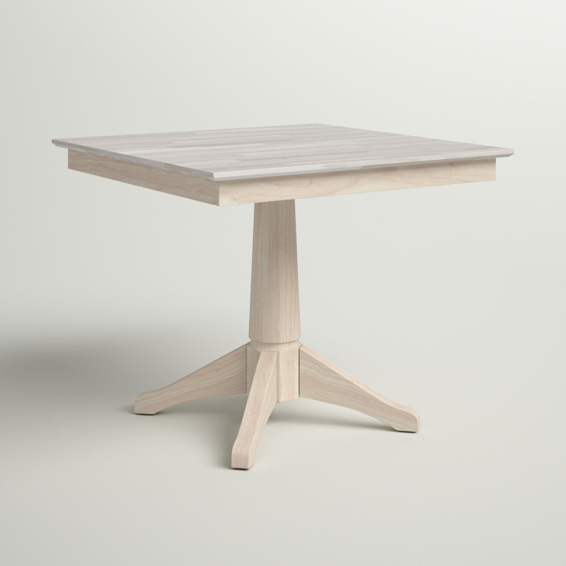 Mylo 36" Solid Wood Pedestal Dining Table