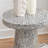 Ayona Black Capiz Side Table
