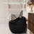 Single Flush 1.28 Egg Shape Glossy Black Toilet, Multiple Glazed Surface, Easy - To Clean, 26.7 In Depth, 27.6 Package Height Seamless Ceramic One Piece, Quick Release Seat For Convenient Cleaning,-121599363