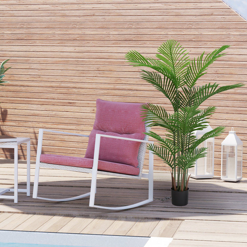 Palmier Areca artificiel, H 63 po x l 31,5 po