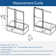 Opal Mirage MCOCOD 56"-60" W x 66" H Double Smooth Sliding Frameless Tub Door with 3/8"(10mm)Clear Glass
