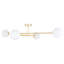 Lowell Glass Flush Mount