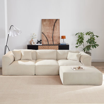 4 - Piece Upholstered Sectional