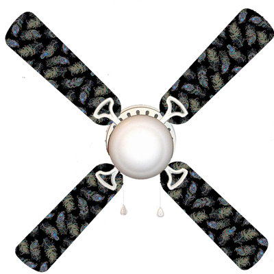 Ventilateur de plafond 4 pales 42 "