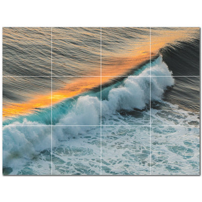 Vagues photo 6 x 6
