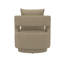 Fauteuil pivotant brun clair-886179193