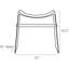 Montez Upholstered Accent Stool