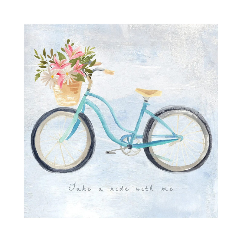 Enjoy The Ride II by Annie Warren - Wrapped Canvas Print, 93.98 cm H x 93.98 cm W x 1.91 cm D