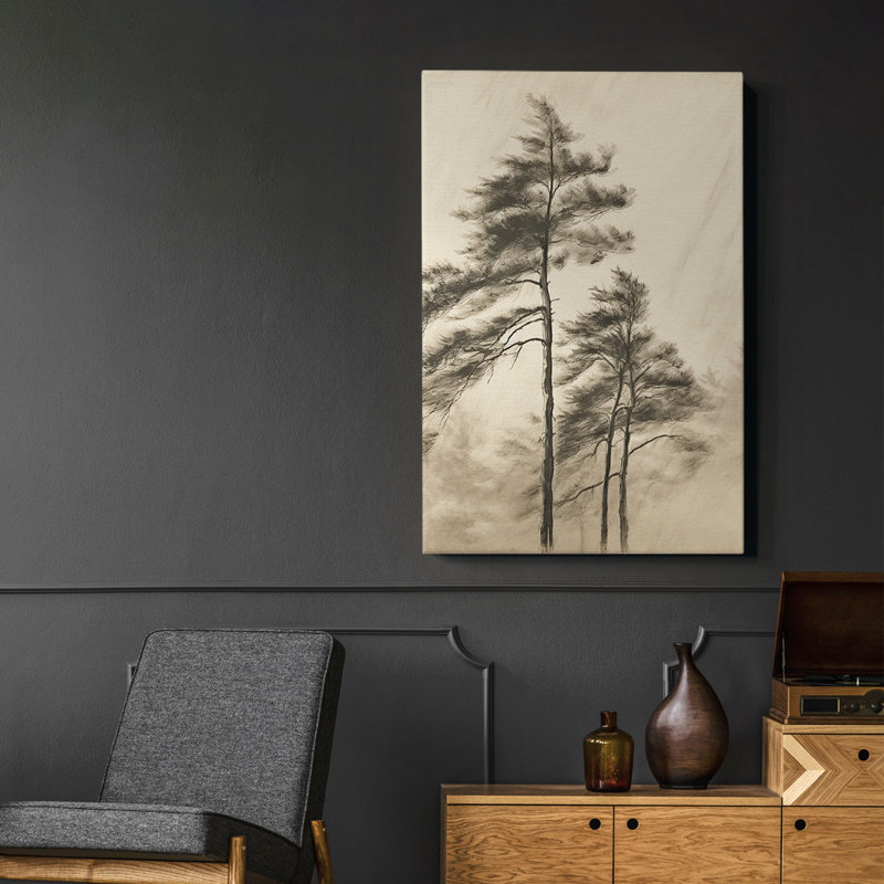 Peinture sur toile encadrée, H 19 po x l 13 po