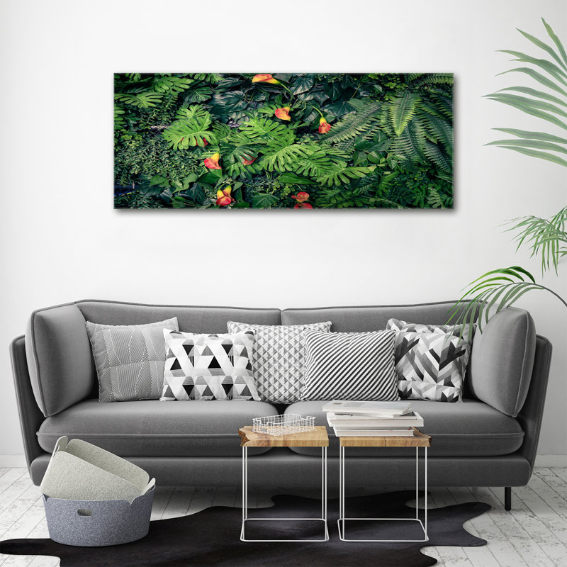 Exotic Jungle - No Frame Print on Canvas