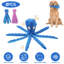 Ensemble de 2 jouets pour chien qui couinent, sans rembourrage, en peluche crissante en forme de pieuvre, jouet de dentition interactif pour chiots et chiens de petite, moyenne et grande taille.-134655774