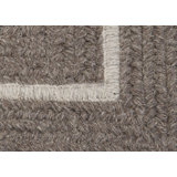 Fike 100% Wool Reversible Area Rug - Rockport Gray